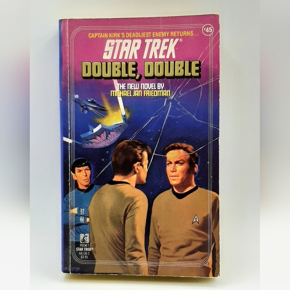 Star Trek Novels by Michael Jan Friedman #45 #56 and #58 Pocket Paperback 1980's - Picture 5 of 6